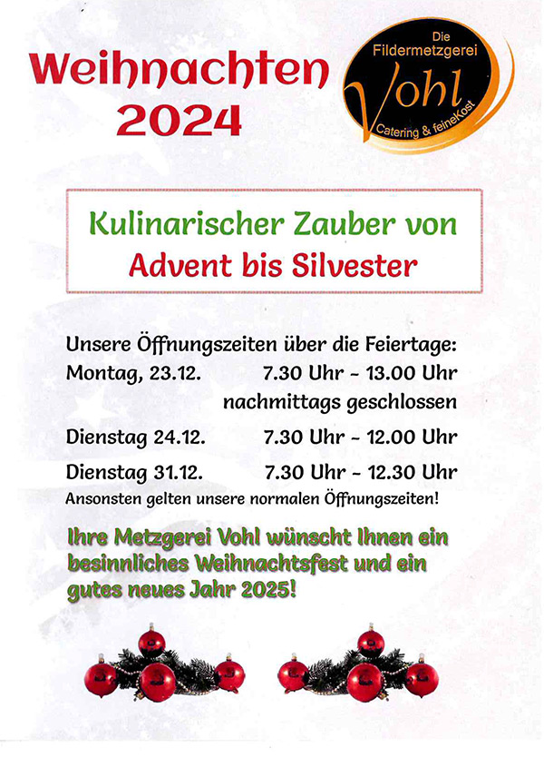 Weihnachten 2024