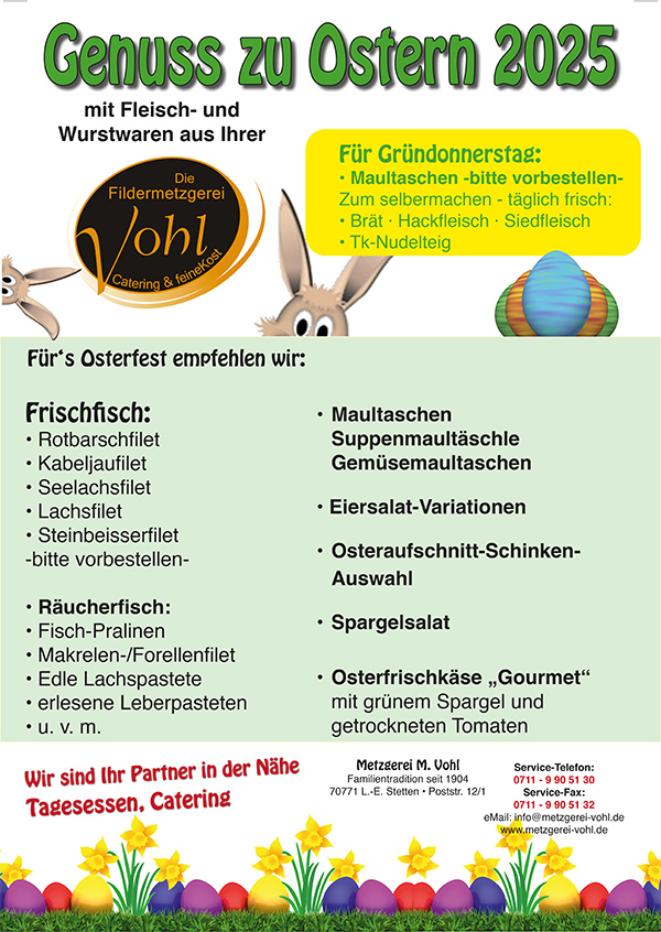 Ostern 2025